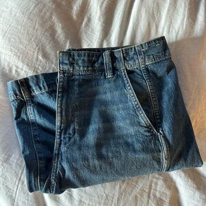 Madewell Barrel Jeans Taper Denim Trousers